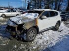 2019 Hyundai Santa Fe Se 2.4l White vin: 5NMS2CAD6KH060454