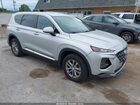 2019 Hyundai Santa Fe Se Silver vin: 5NMS2CAD9KH136457