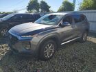 2019 Hyundai Santa Fe Se Silver vin: 5NMS2CADXKH001990