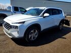 2021 Hyundai Santa Fe Sel White vin: 5NMS2DAJ9MH307383