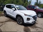 2020 Hyundai Santa Fe Sel 2.0t White vin: 5NMS33AA0LH206559