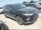 2020 Hyundai Santa Fe Sel 2.0t Black vin: 5NMS33AA2LH218406