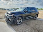 2019 Hyundai Santa Fe Sel Plus 2.4l Черный vin: 5NMS33AD0KH000618