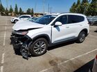 2019 Hyundai Santa Fe Sel Plus 2.4l White vin: 5NMS33AD0KH038723