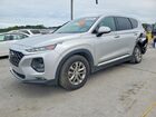 2019 Hyundai Santa Fe Sel 2.4l Silver vin: 5NMS33AD0KH041380