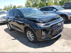 2019 Hyundai Santa Fe Sel Black vin: 5NMS33AD0KH072788