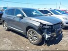 2019 Hyundai Santa Fe Sel Plus Gray vin: 5NMS33AD1KH111520