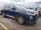 2020 Hyundai Santa Fe Sel Dark Blue vin: 5NMS33AD1LH185814
