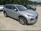 2020 Hyundai Santa Fe Sel Silver vin: 5NMS33AD1LH251374