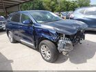 2019 Hyundai Santa Fe Sel Blue vin: 5NMS33AD2KH105418