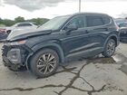 2019 Hyundai Santa Fe Sel Plus 2.4l Черный vin: 5NMS33AD4KH013534