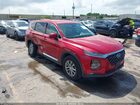2019 Hyundai Santa Fe Sel Red vin: 5NMS33AD5KH102982