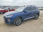 2020 Hyundai Santa Fe Sel Blue vin: 5NMS33AD5LH241835