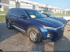 2020 Hyundai Santa Fe Sel Blue vin: 5NMS33AD7LH163199
