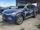 2020 Hyundai Santa Fe Sel Blue vin: 5NMS33AD8LH212393