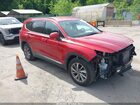 2019 Hyundai Santa Fe Sel Plus Красный vin: 5NMS3CAD3KH063776