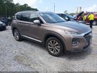 2020 Hyundai Santa Fe Sel Бежевый vin: 5NMS3CAD5LH244959