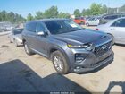 2019 Hyundai Santa Fe Sel Gray vin: 5NMS3CAD6KH062752