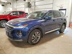 2020 Hyundai Santa Fe Sel Синий vin: 5NMS3CAD6LH201859