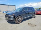 2020 Hyundai Santa Fe Черный vin: 5NMS3CAD7LH187955