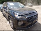 2019 Hyundai Santa Fe Sel Black vin: 5NMS3CAD9KH032208