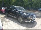 2021 Hyundai Santa Fe Limited Black vin: 5NMS44AL0MH322222