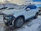 2021 Hyundai Santa Fe Limited White vin: 5NMS4DAL6MH365317