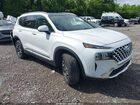 2022 Hyundai Santa Fe Limited White vin: 5NMS4DAL6NH458369