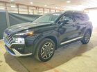 2022 Hyundai Santa Fe Limited Black vin: 5NMS4DAL7NH457215
