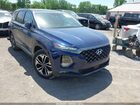 2020 Hyundai Santa Fe Limited 2.0t Blue vin: 5NMS53AA1LH147385