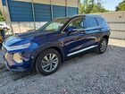 2019 Hyundai Santa Fe Ultimate 2.4l Синий vin: 5NMS53ADXKH132215