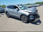 2020 Hyundai Santa Fe Limited 2.0t Silver vin: 5NMS5CAA8LH270195
