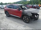 2019 Hyundai Santa Fe Ultimate 2.0t Burgundy vin: 5NMS5CAAXKH118689