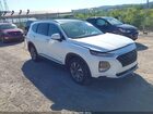 2019 Hyundai Santa Fe Limited White vin: 5NMS5CAD0KH041633