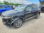 2019 Hyundai Santa Fe Limited 2.4l Черный vin: 5NMS5CAD1KH047120