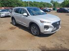 2019 Hyundai Santa Fe Limited Silver vin: 5NMS5CAD9KH071729