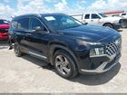 2022 Hyundai Santa Fe Sel Black vin: 5NMS64AJ8NH372862