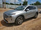 2021 Hyundai Santa Fe Sel Silver vin: 5NMS6DAJXMH358105