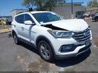 2017 Hyundai Santa Fe Sport 2.4l White vin: 5NMZU3LB9HH034153
