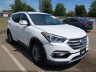 2017 Hyundai Santa Fe Sport 2.4l White vin: 5NMZUDLB0HH002262