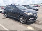 2018 Hyundai Santa Fe Sport 2.4l Black vin: 5NMZUDLB8JH084070