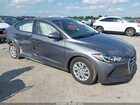2018 Hyundai Elantra Se Gray vin: 5NPD74LF0JH239573