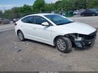 2018 Hyundai Elantra Se White vin: 5NPD74LF0JH394530