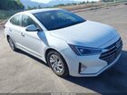 2019 Hyundai Elantra Se White vin: 5NPD74LF0KH482916
