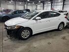 2017 Hyundai Elantra Se White vin: 5NPD74LF1HH155062