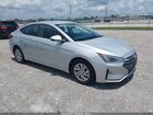 2019 Hyundai Elantra Se Серебряный vin: 5NPD74LF1KH487154