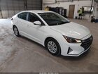 2019 Hyundai Elantra Se White vin: 5NPD74LF1KH487557