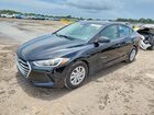 2018 Hyundai Elantra Se Black vin: 5NPD74LF2JH349704