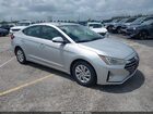 2019 Hyundai Elantra Se Silver vin: 5NPD74LF2KH486689