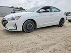 2020 Hyundai Elantra Se White vin: 5NPD74LF4LH503820